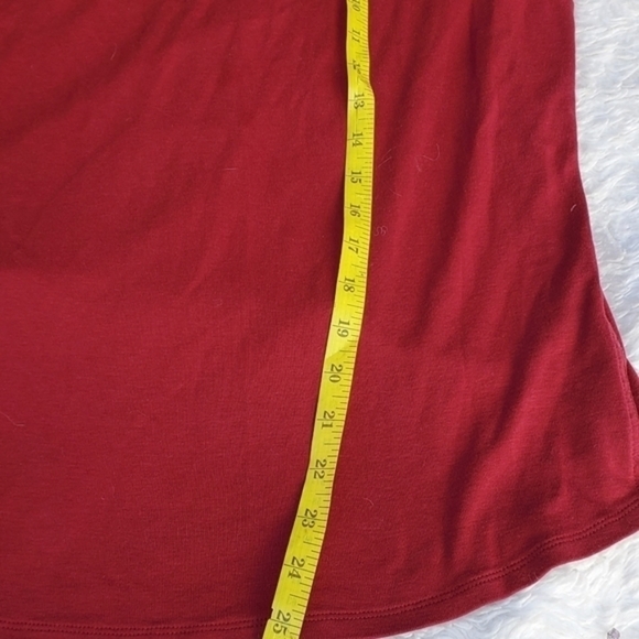 J. Jill Brick/ Berry Plus Size ‎ 3/4 sleeve tee 1X - Picture 8 of 10